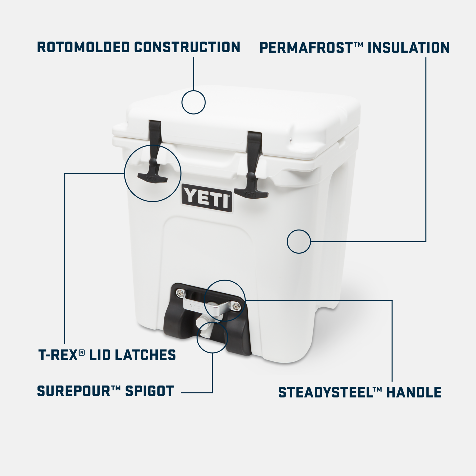 6G Water Cooler, White, large