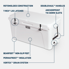 110 Hard Cooler, White, large