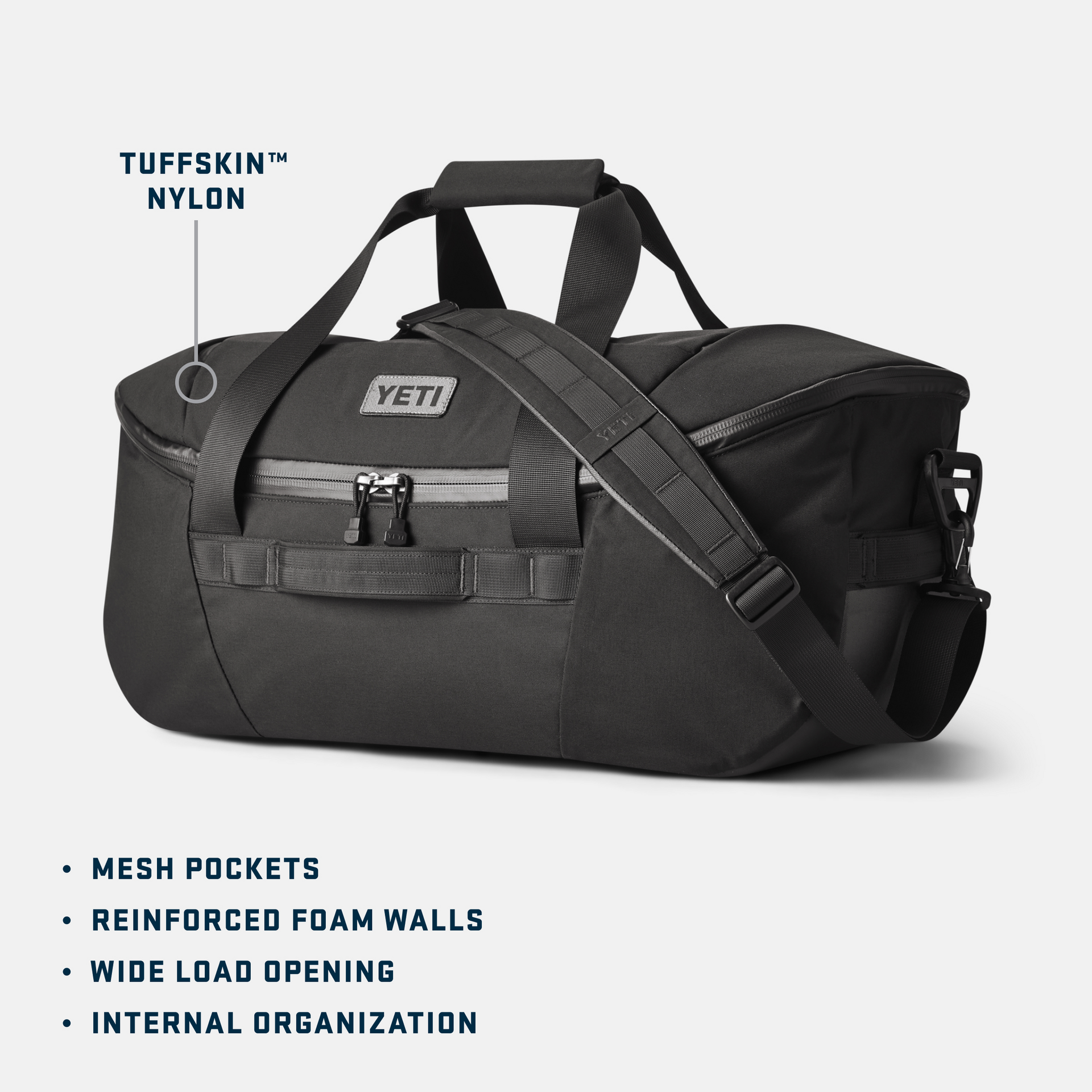 60L Travel Duffel, Cape Dark Taupe, large