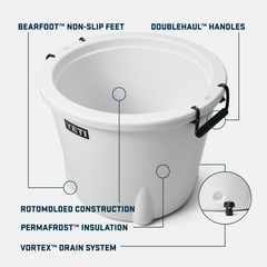 85 Ice Bucket, Tan, large