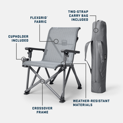 Camp Chair, Navy, large