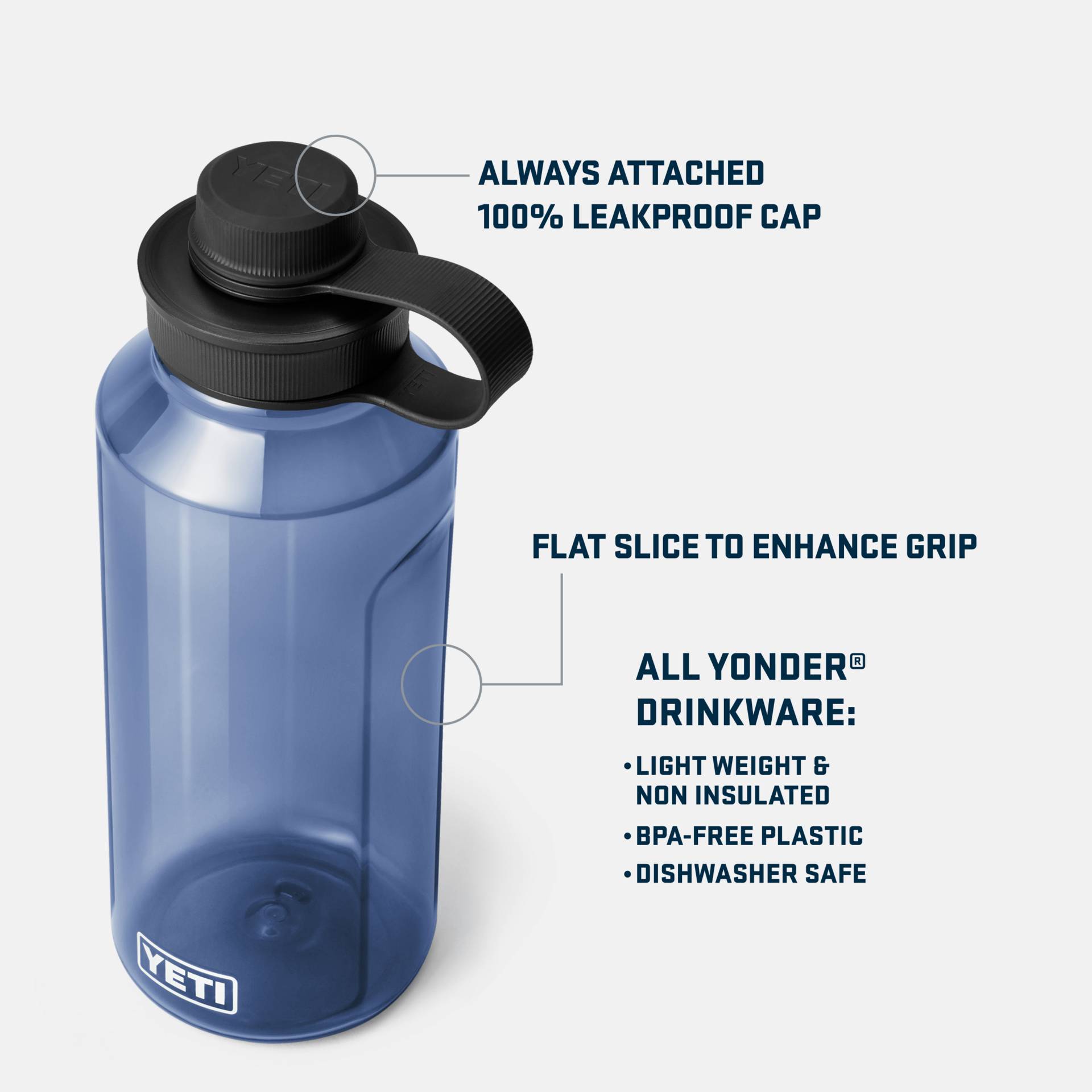 1.5L / 50 oz Water Bottle, , large