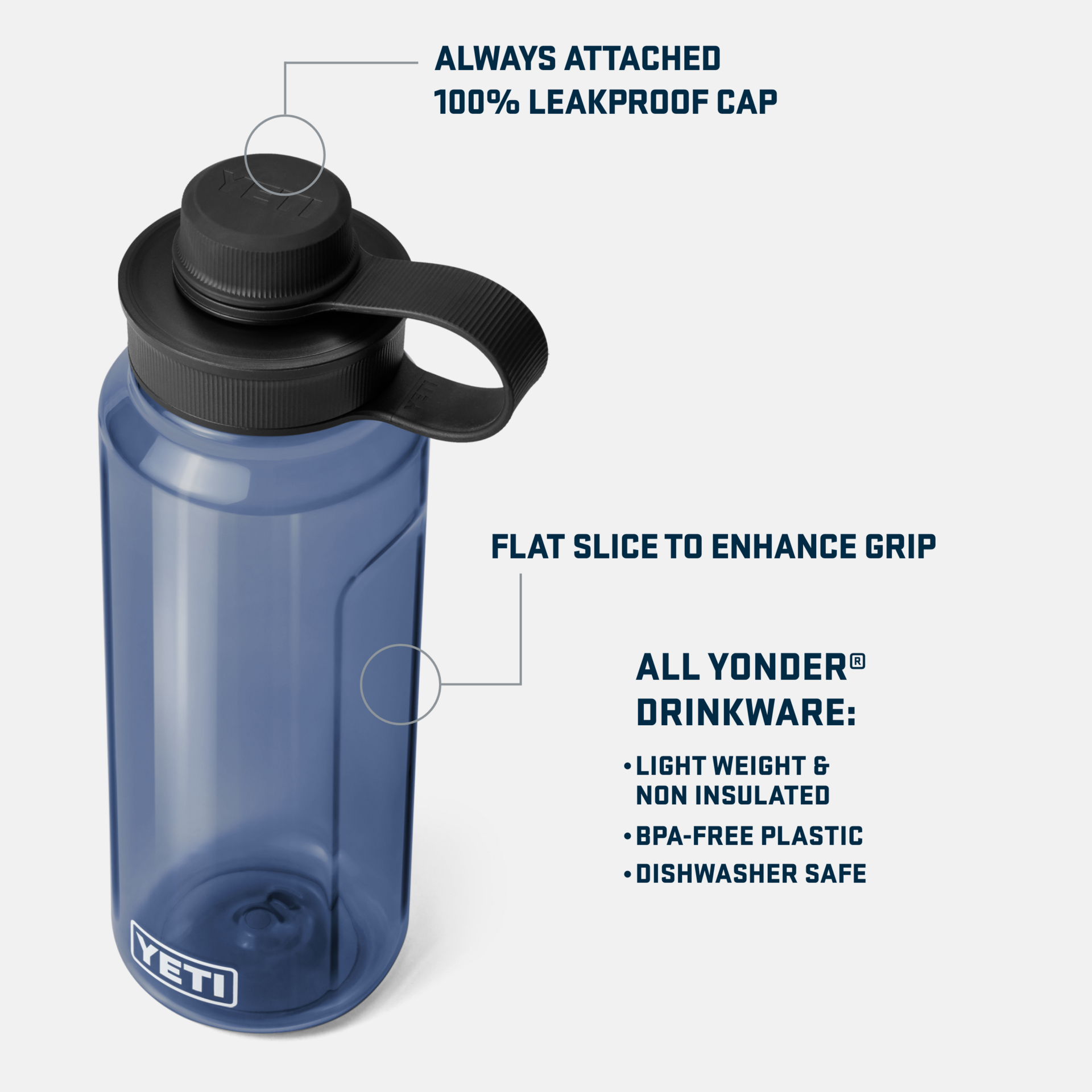 1L / 34 oz Water Bottle, , large