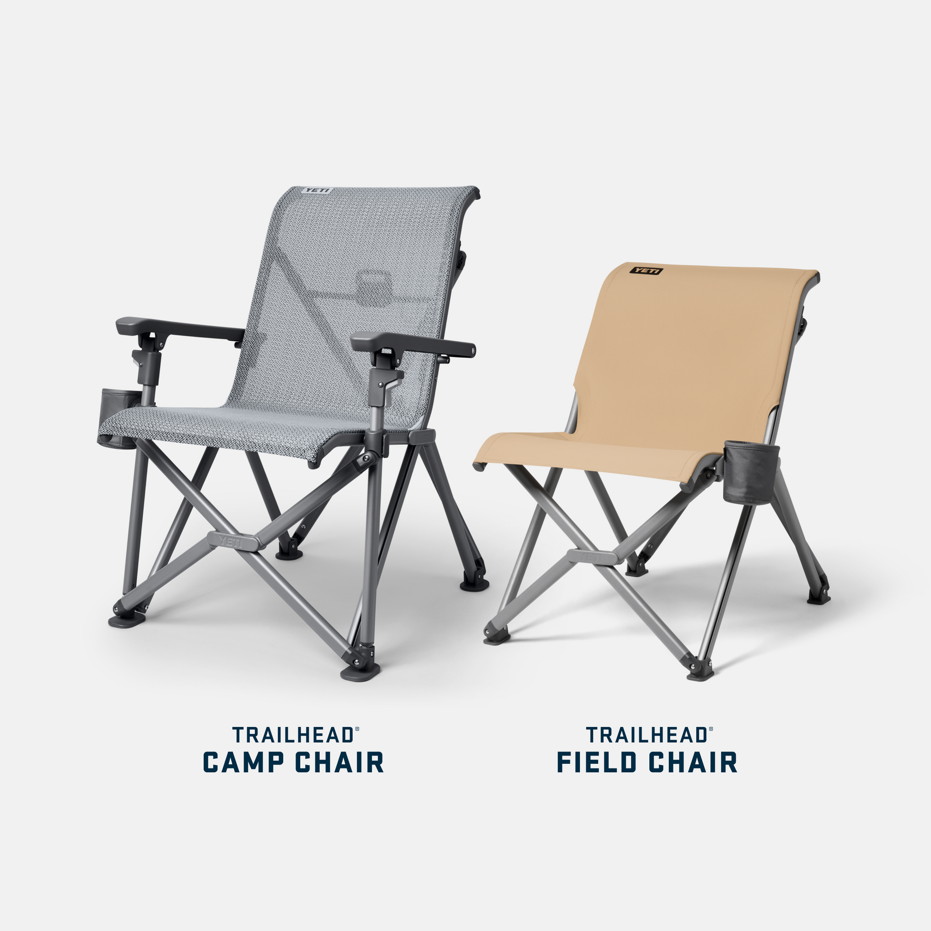 Camp Chair, Charcoal, large