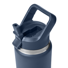 Bottle Straw Cap, Navy, large