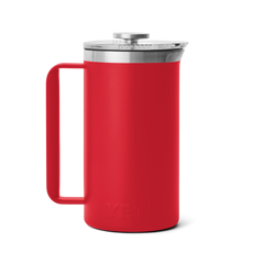 34 oz French Press, Rescue Red, large