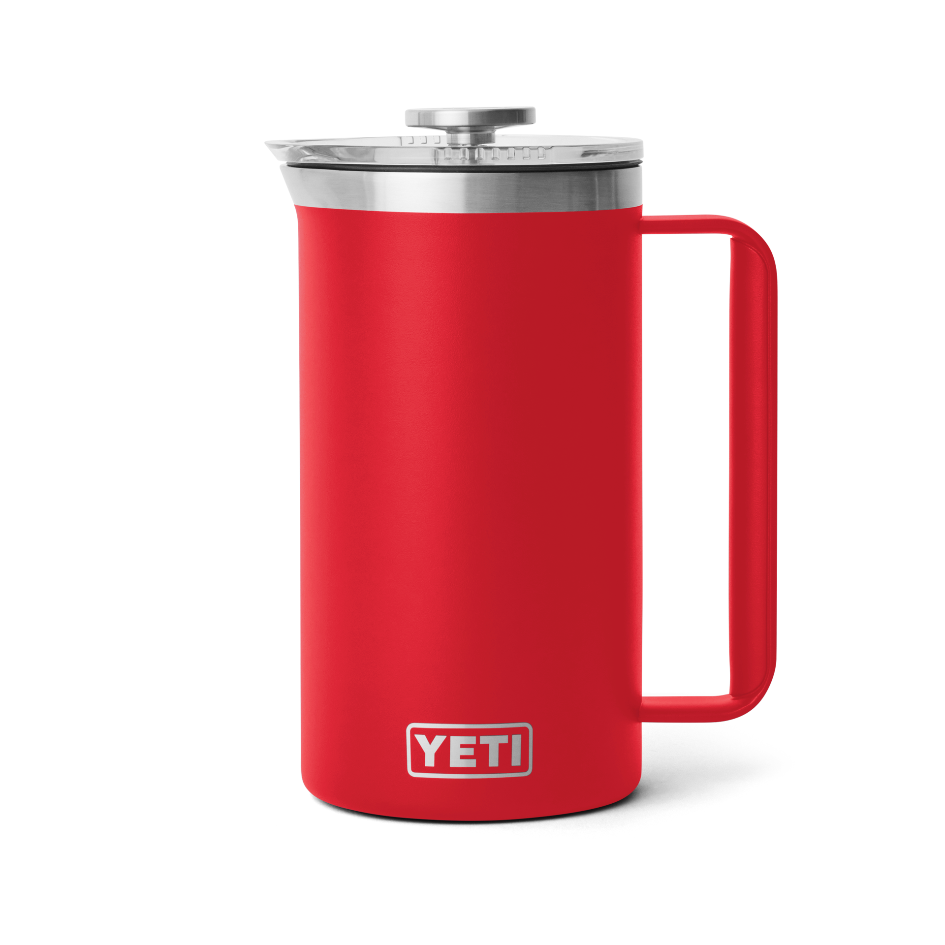 34 oz French Press, Rescue Red, large
