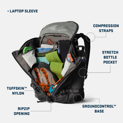 27L Commuter Backpack, Olive, large