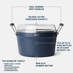 Beverage Tub, Navy, large