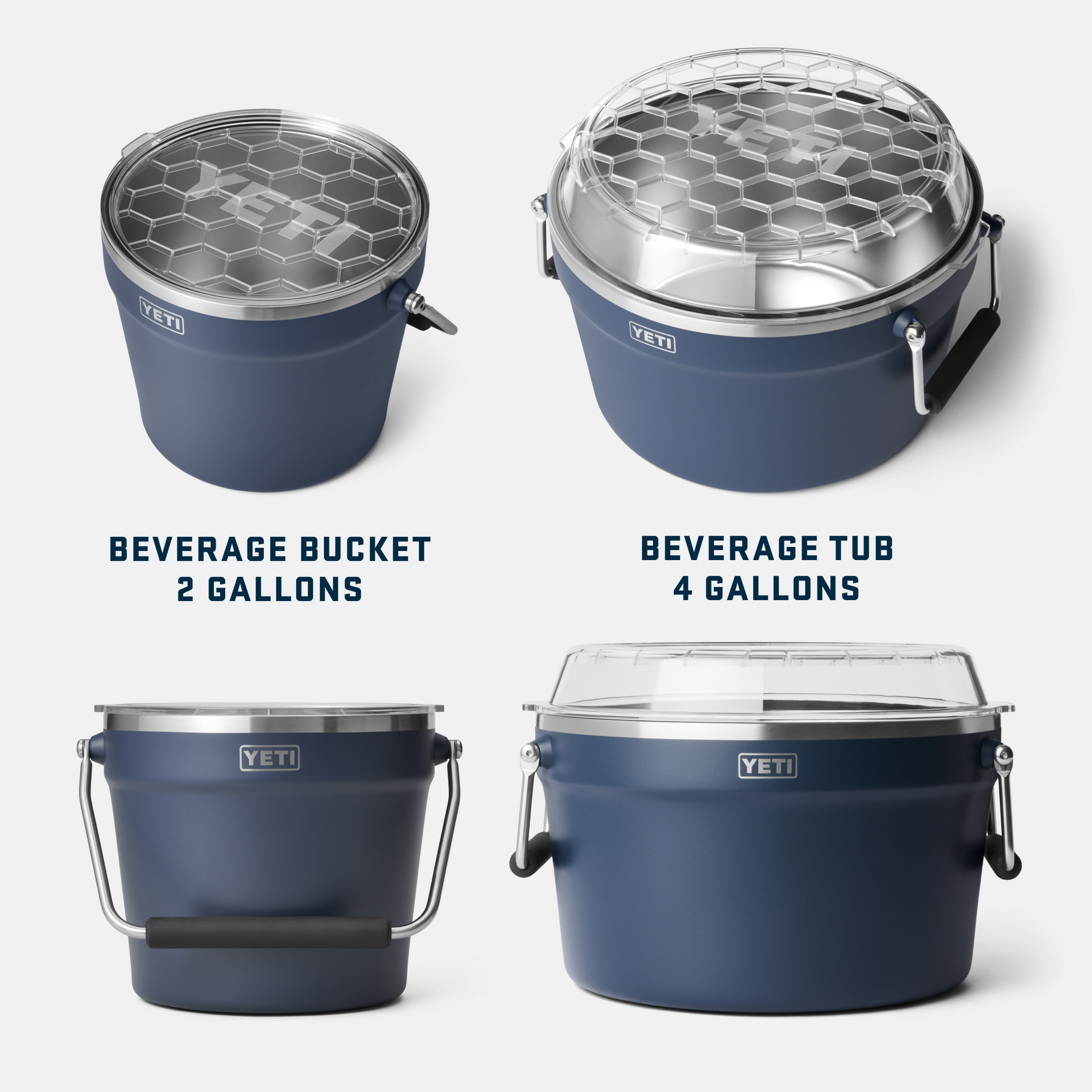 Beverage Bucket, Navy, large