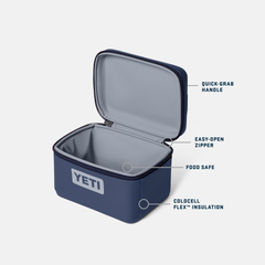 3L Insulated Snack Box, Classic Navy, large