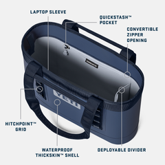 18L Carryall Tote Bag, Black, large
