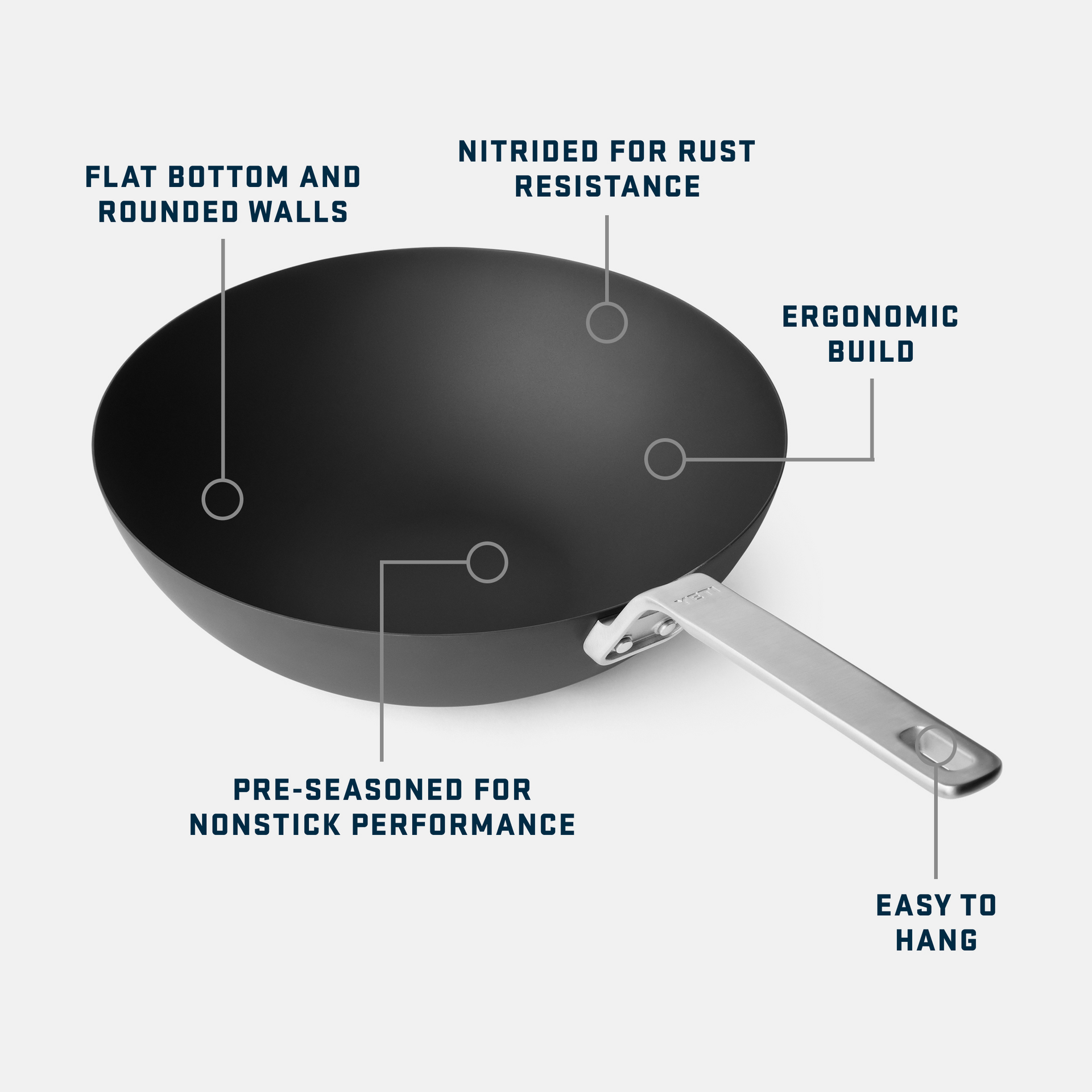 Carbon Steel Wok, , large