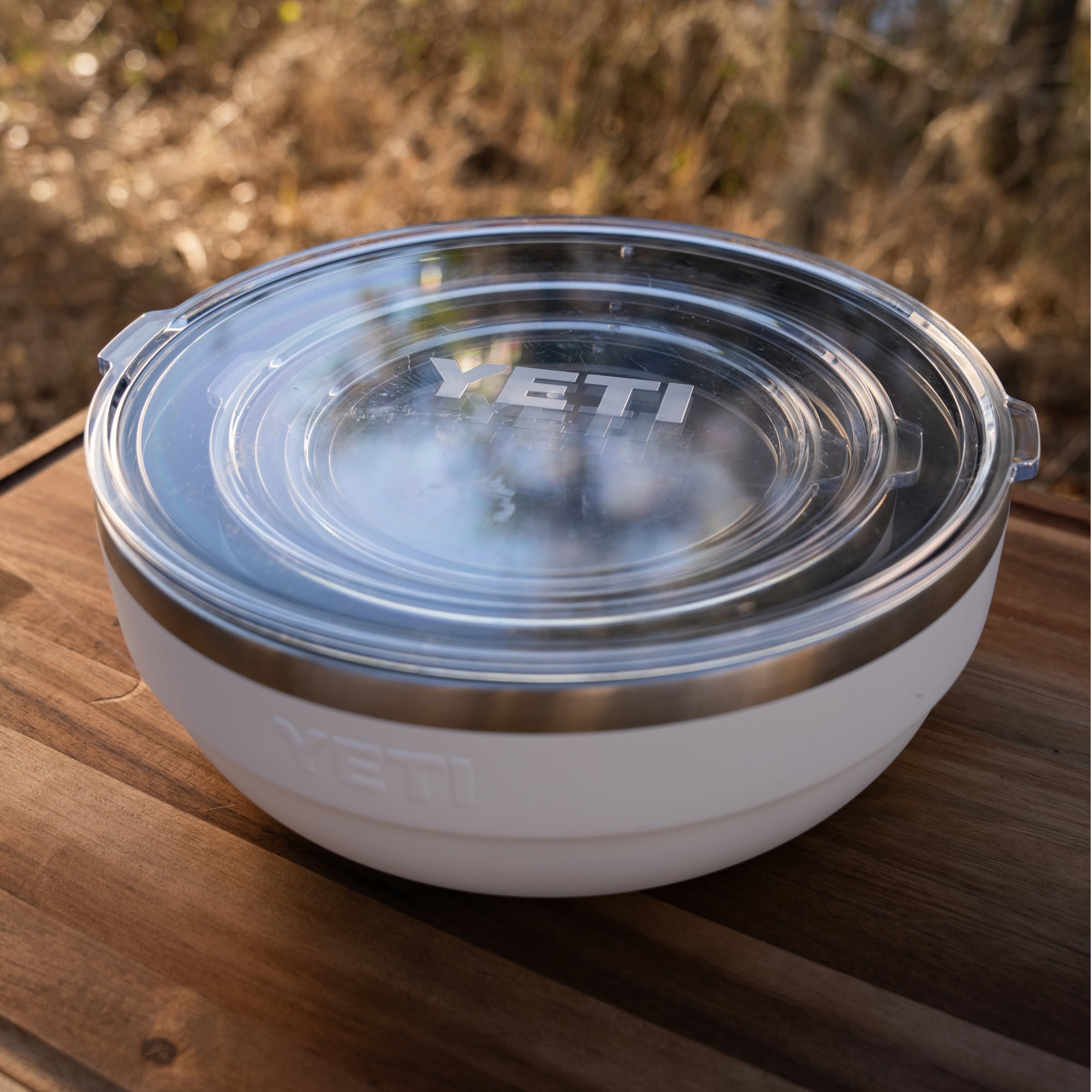 0.7 QT Insulated Low Bowl, White, large
