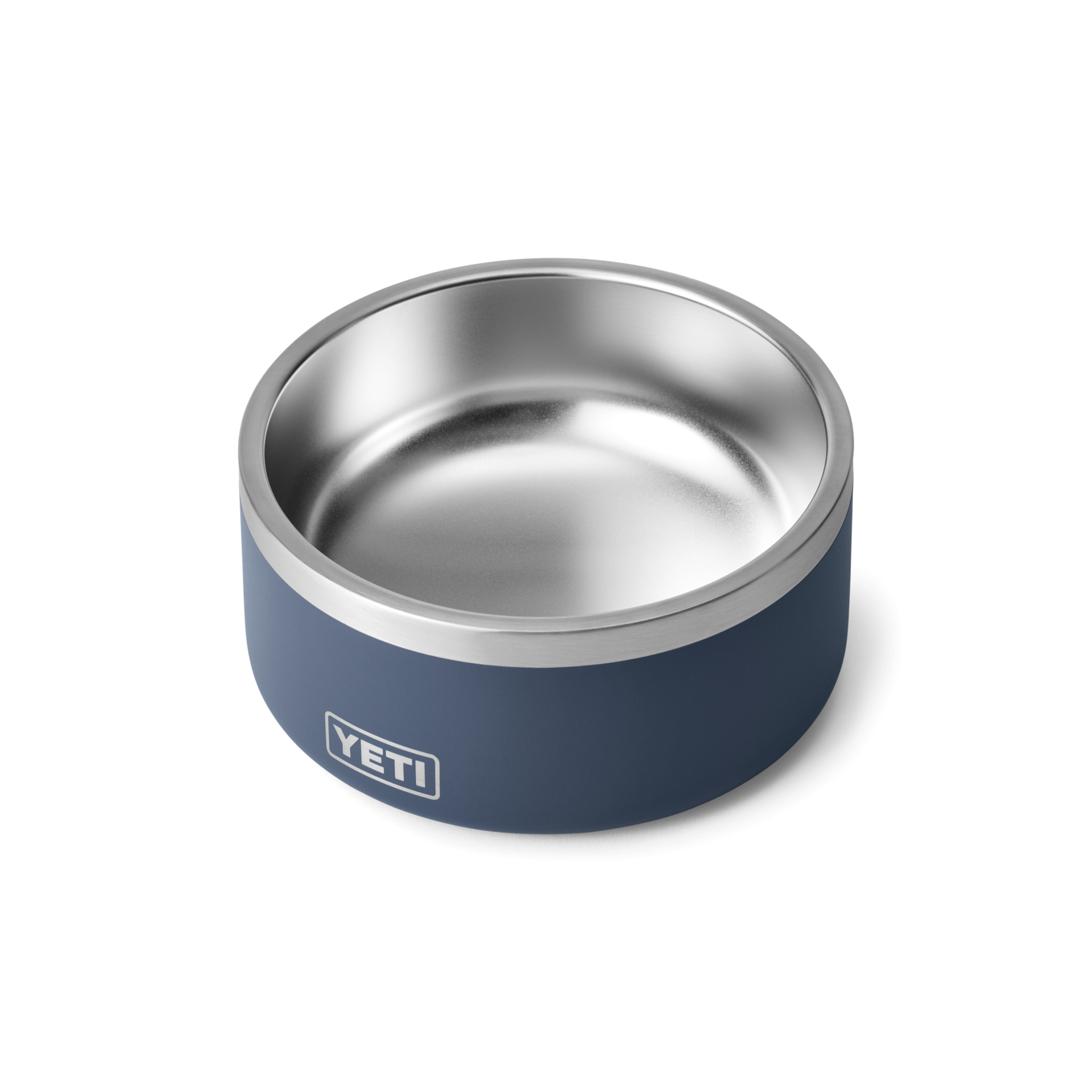 4 Dog Bowl, Navy, large