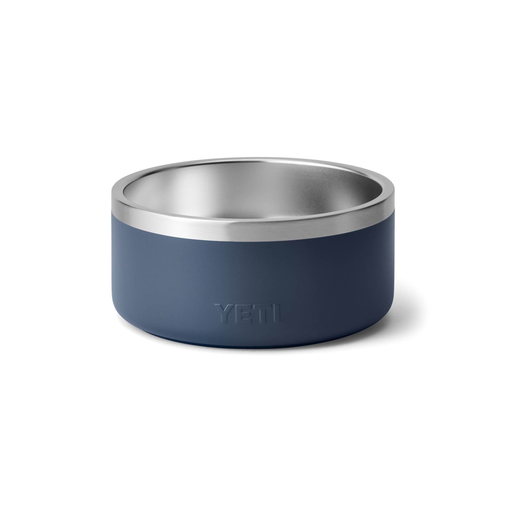 4 Dog Bowl, Navy, large