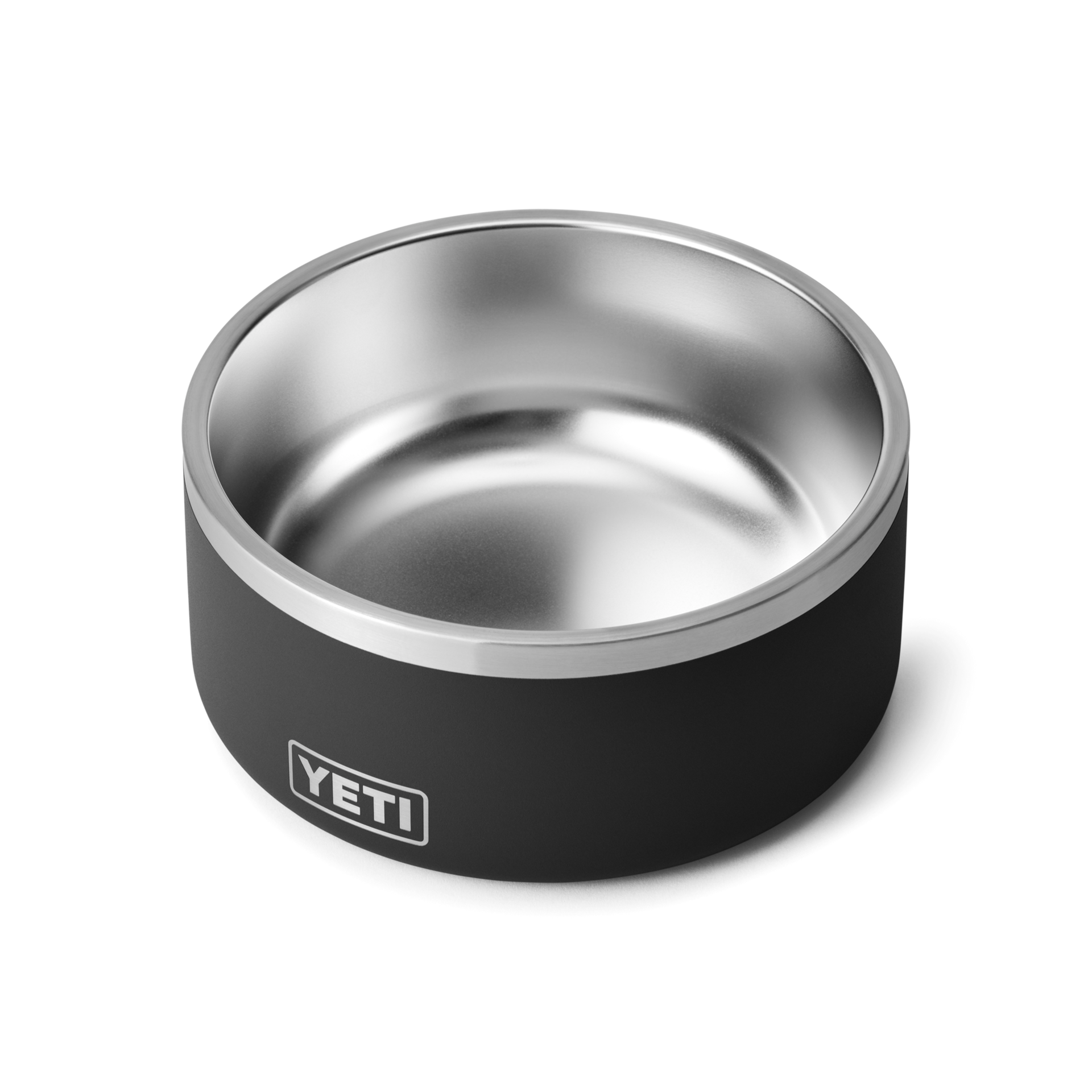 8 Dog Bowl, Black, large