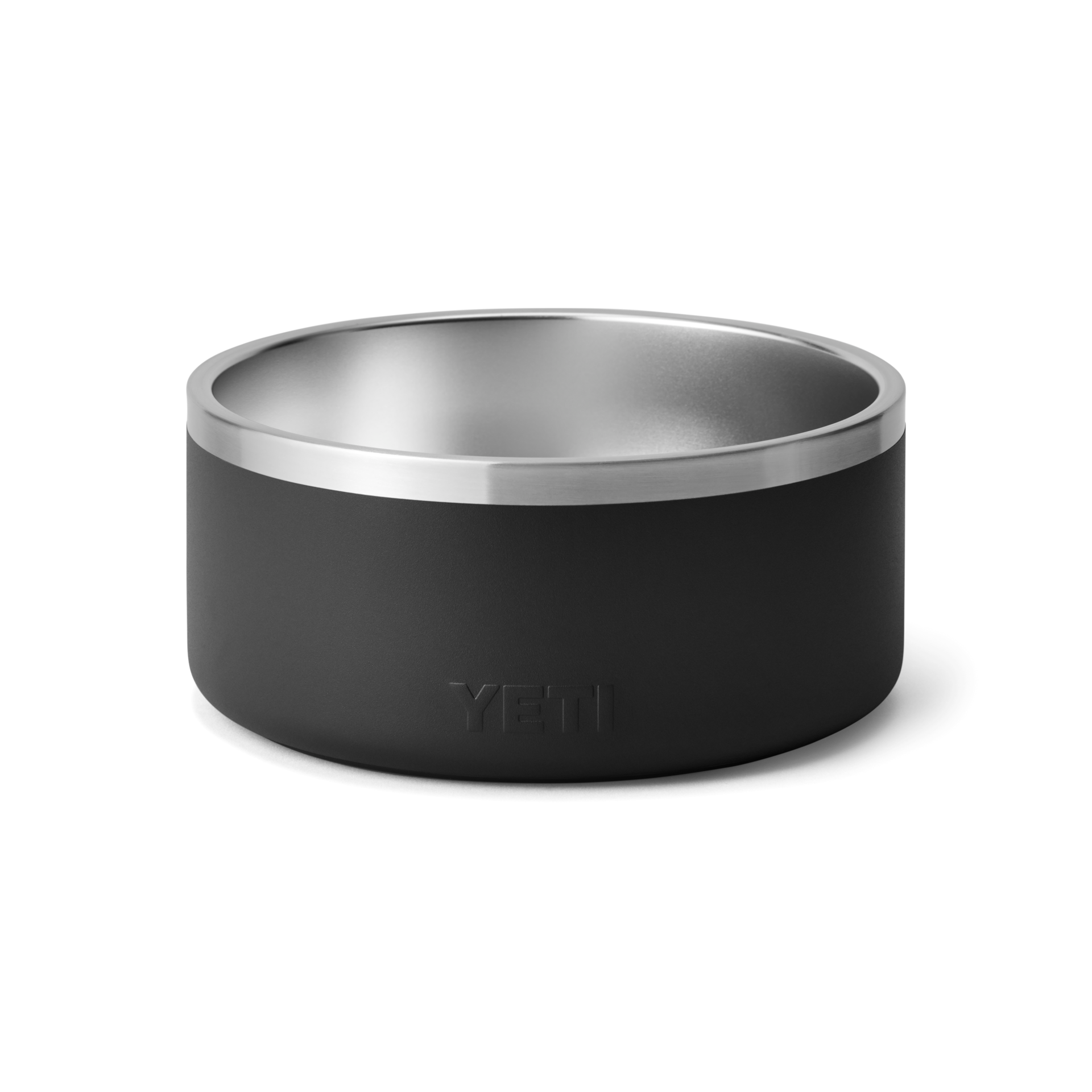 8 Dog Bowl, Black, large