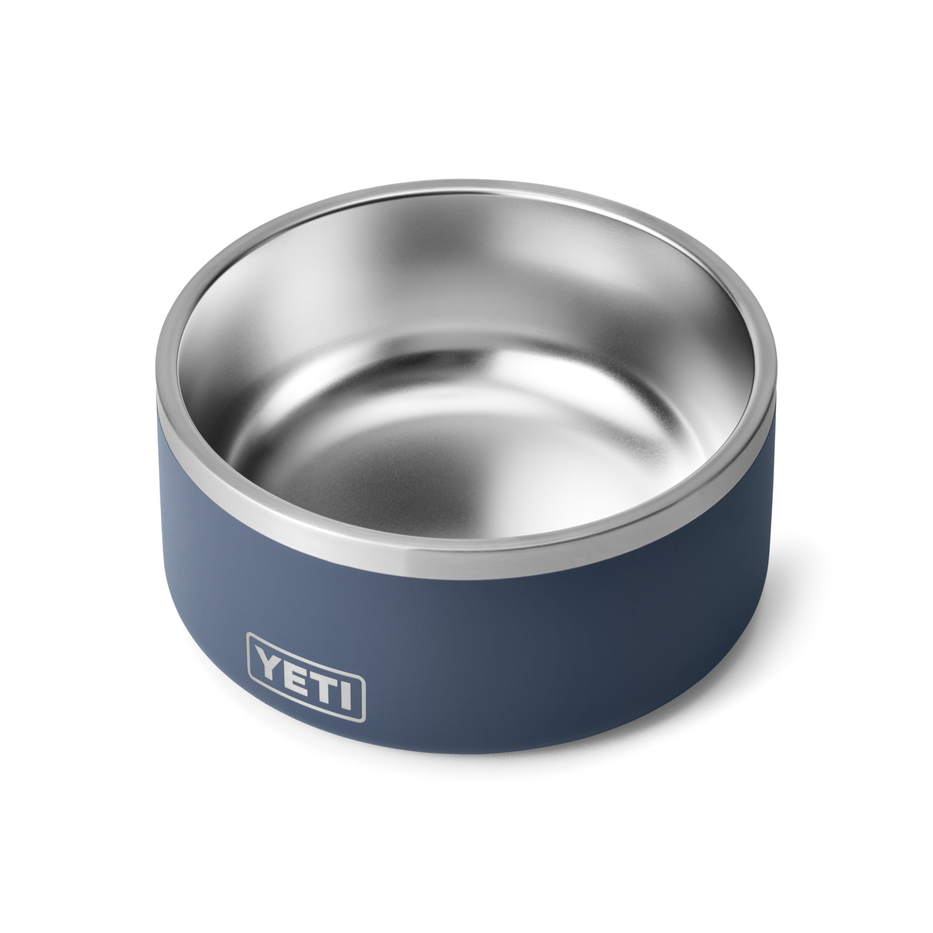 8 Dog Bowl, Navy, large