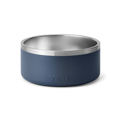 8 Dog Bowl, Navy, large