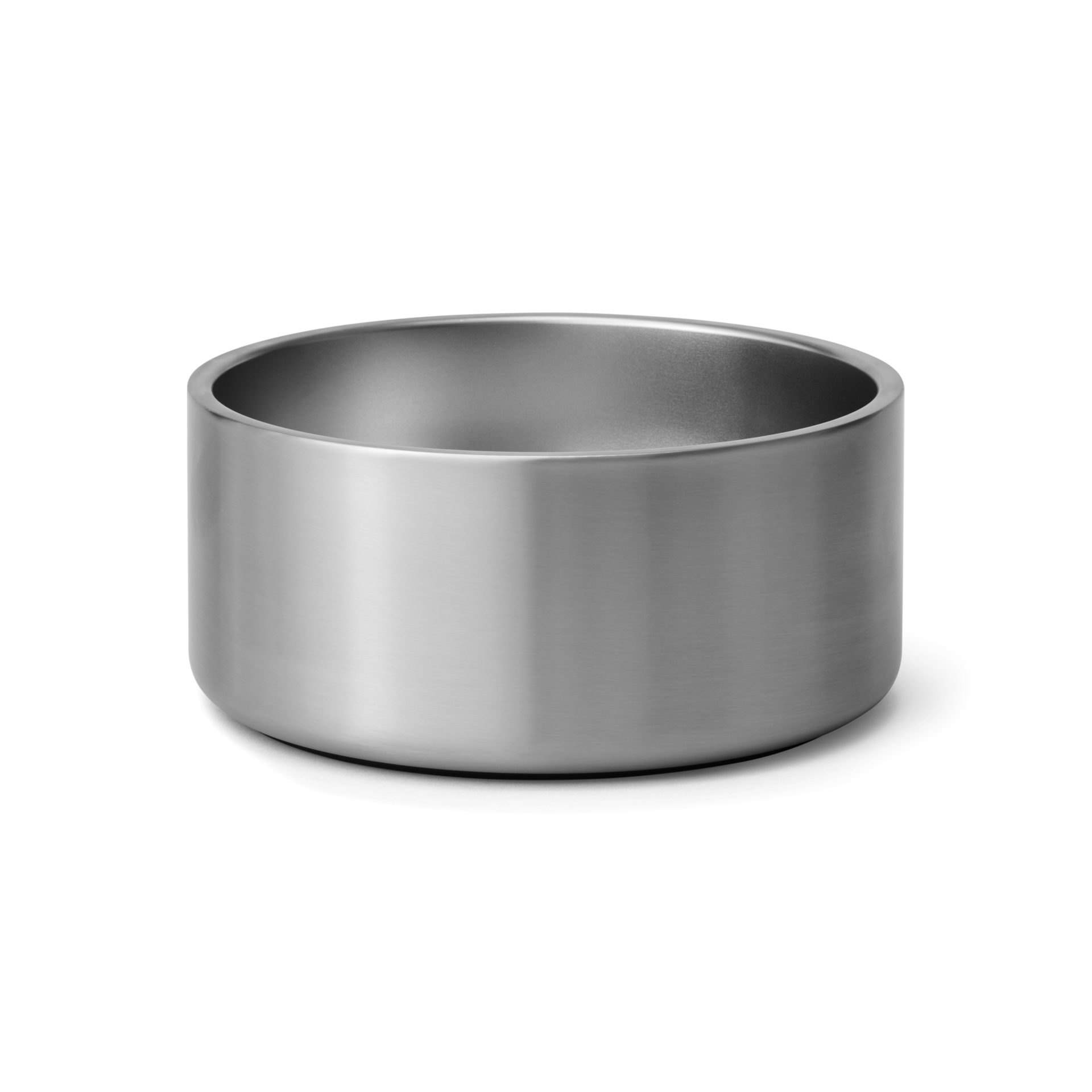 8 Dog Bowl, Stainless, large