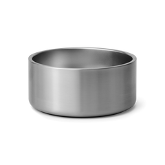 8 Dog Bowl, Stainless, large