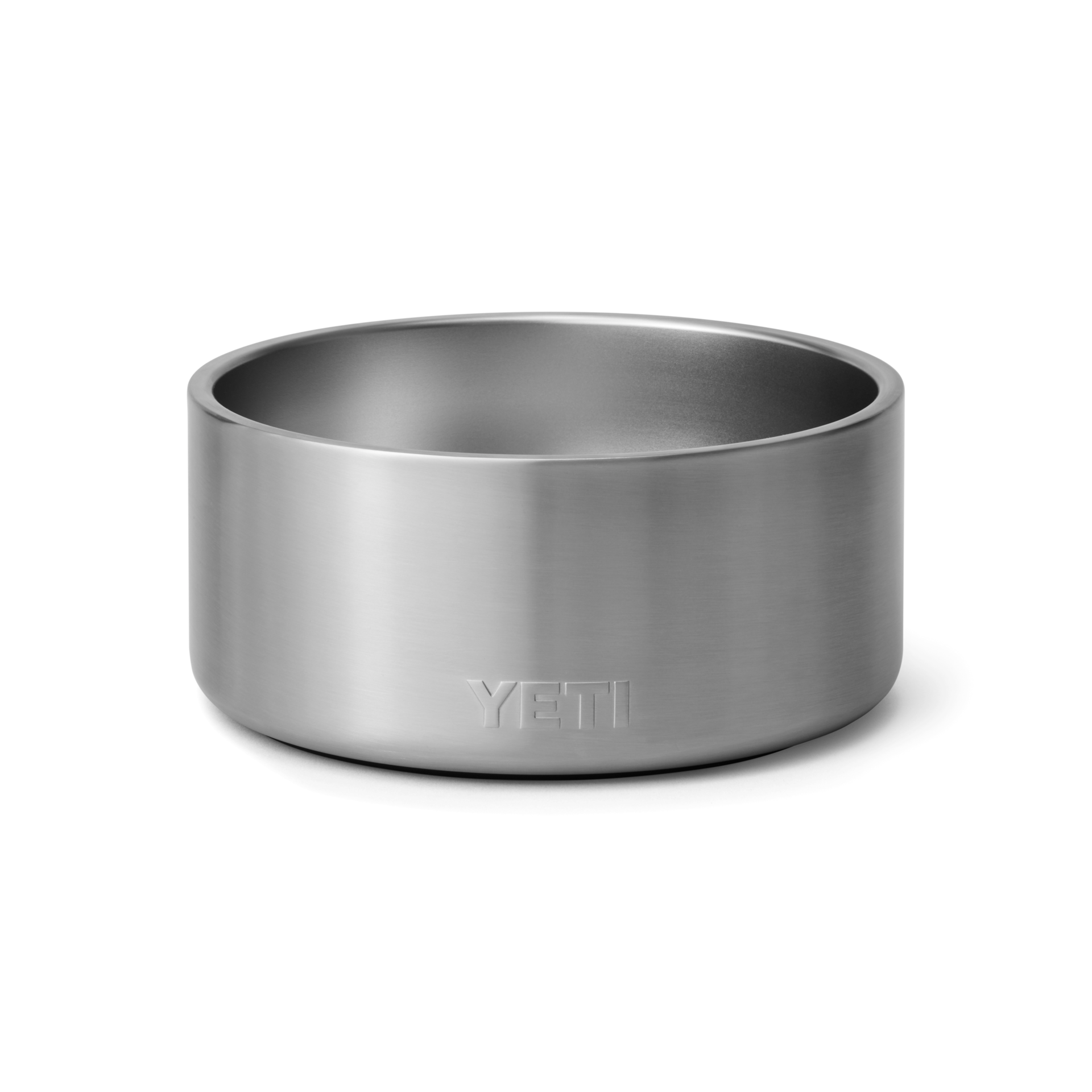 8 Dog Bowl, Stainless, large