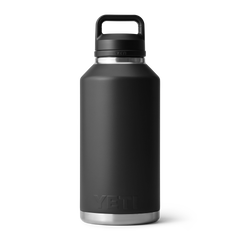 64 oz Water Bottle, Black, large