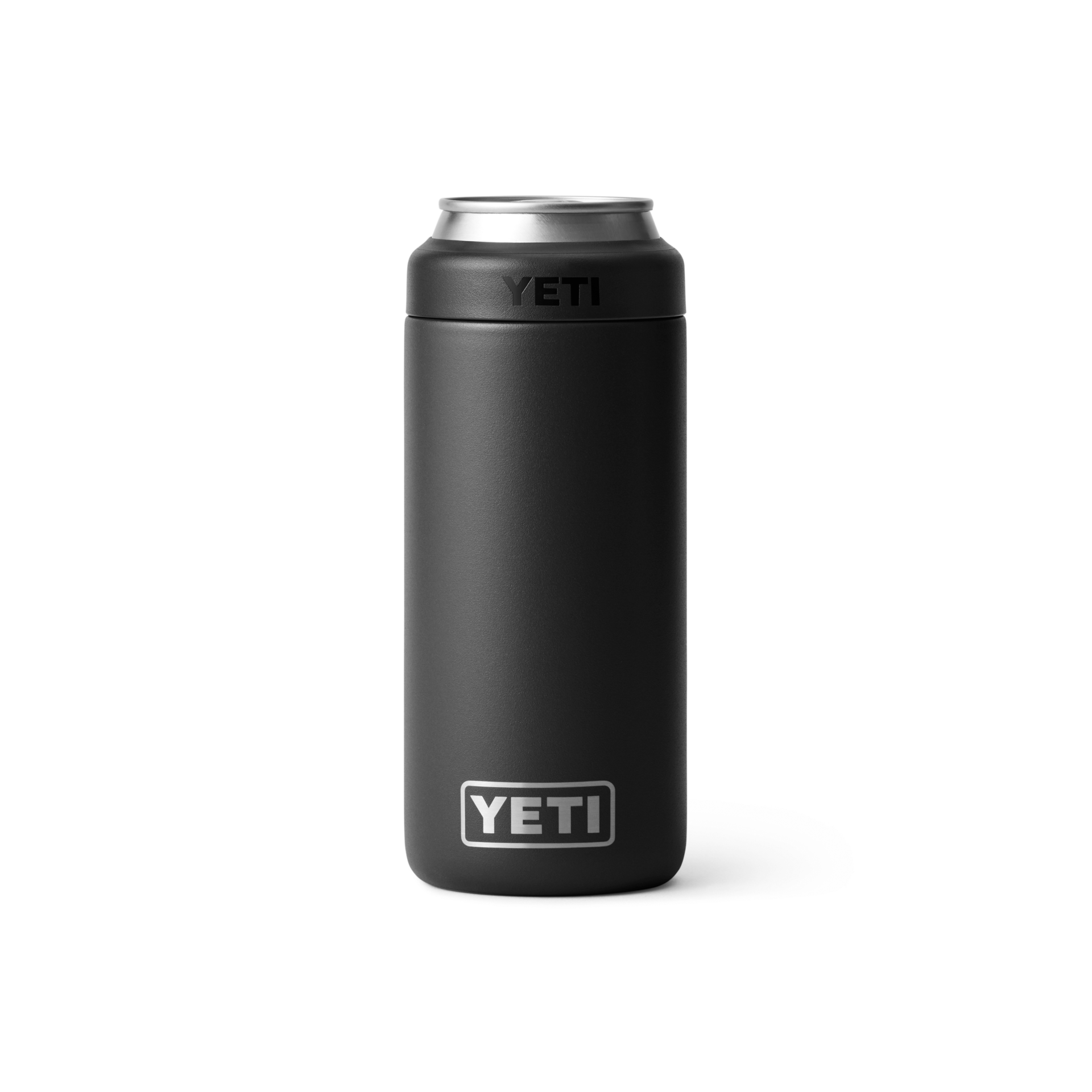 12 oz Colster® Slim Can Cooler, Black, large
