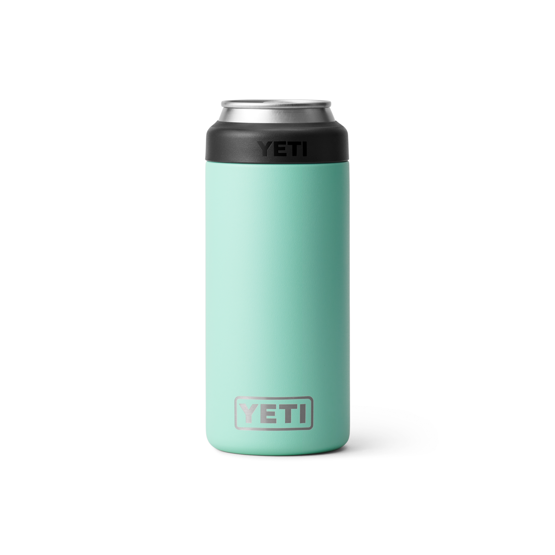 12 oz Colster® Slim Can Cooler, Seafoam, large