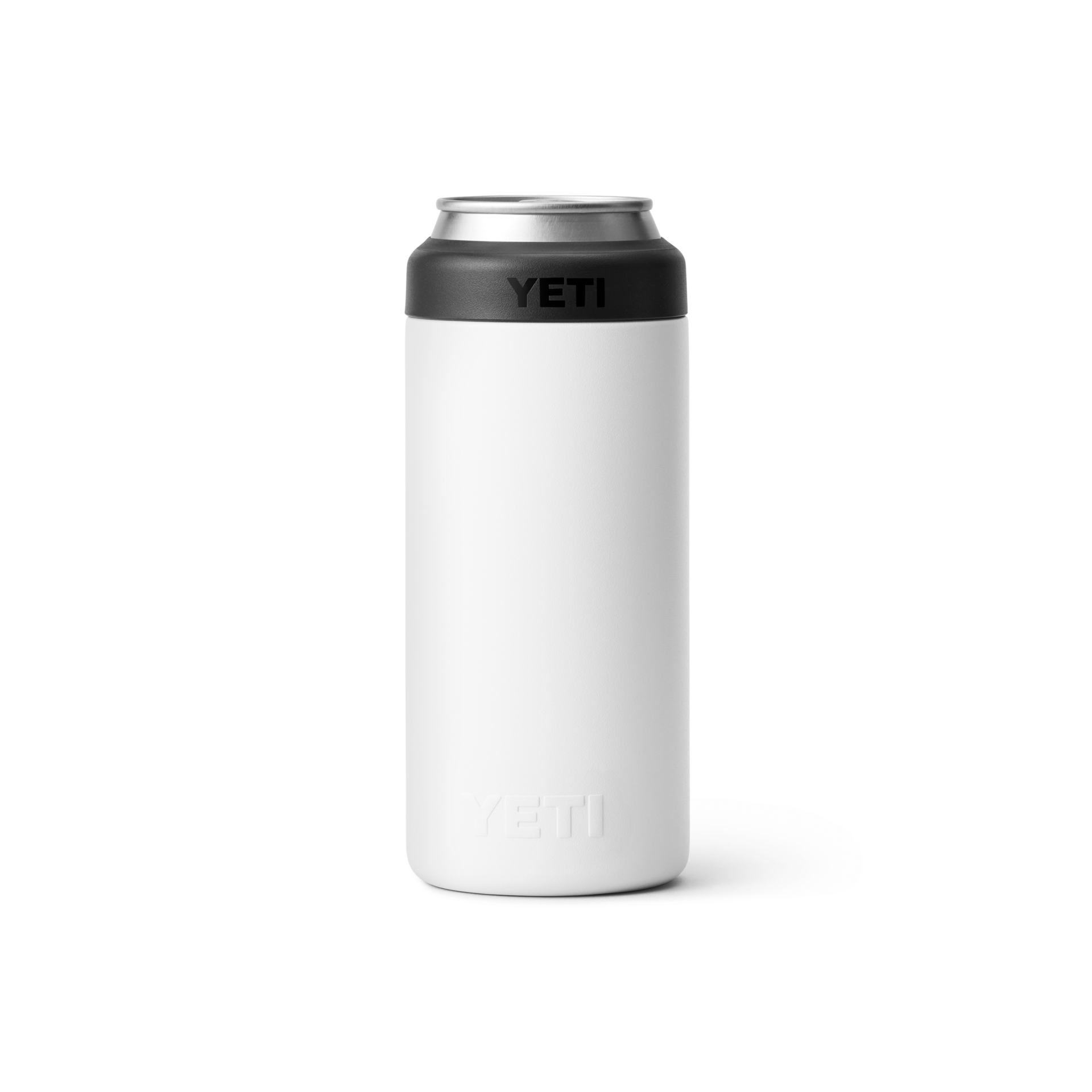 12 oz Colster® Slim Can Cooler, White, large