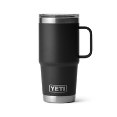 20 oz Travel Mug, Black, large