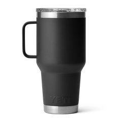 30 oz Travel Mug, Black, large
