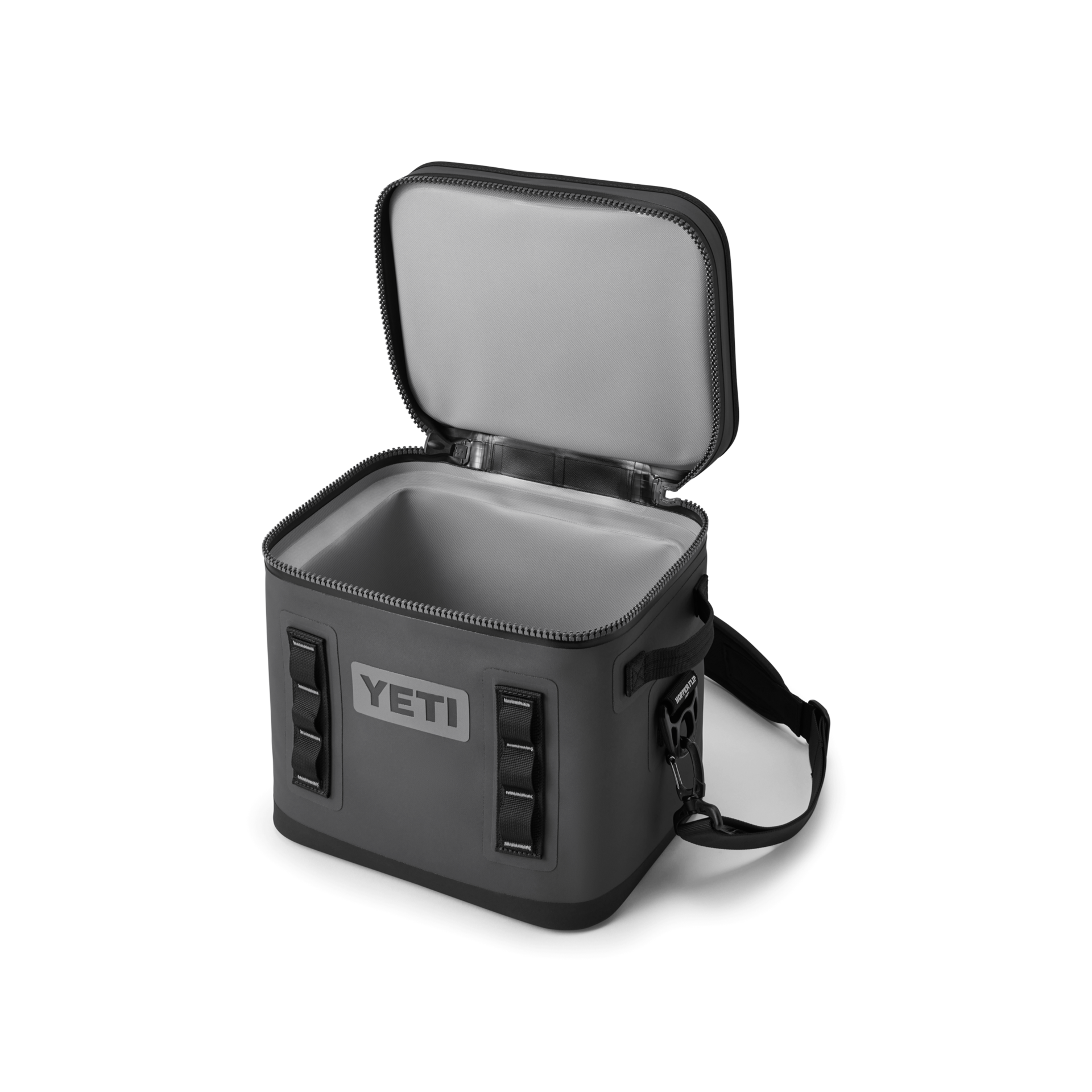 12 Soft Cooler, Charcoal, large