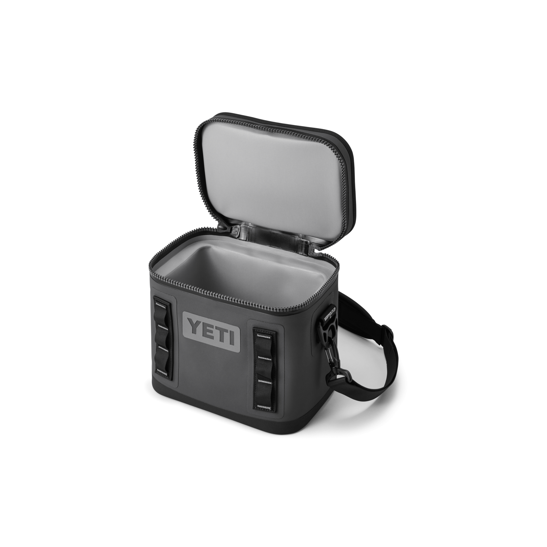 8 Soft Cooler, Charcoal, large