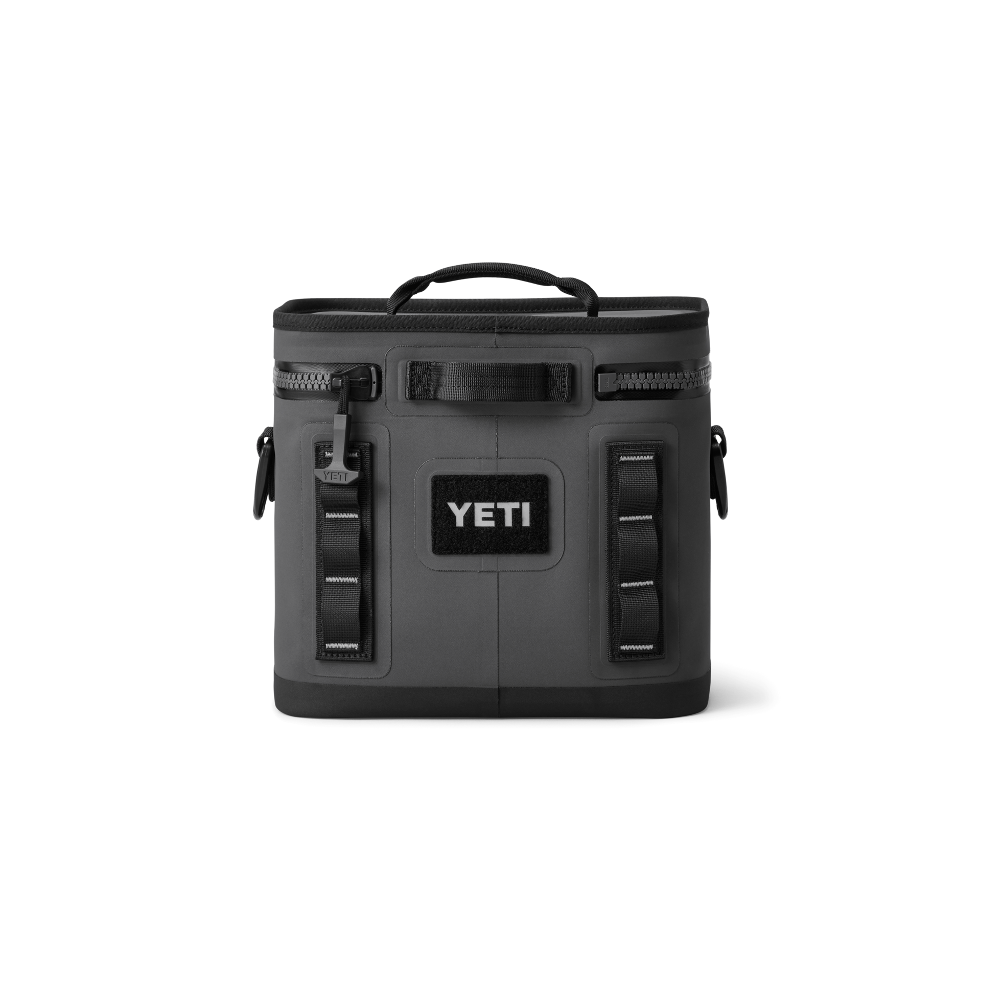 8 Soft Cooler, Charcoal, large