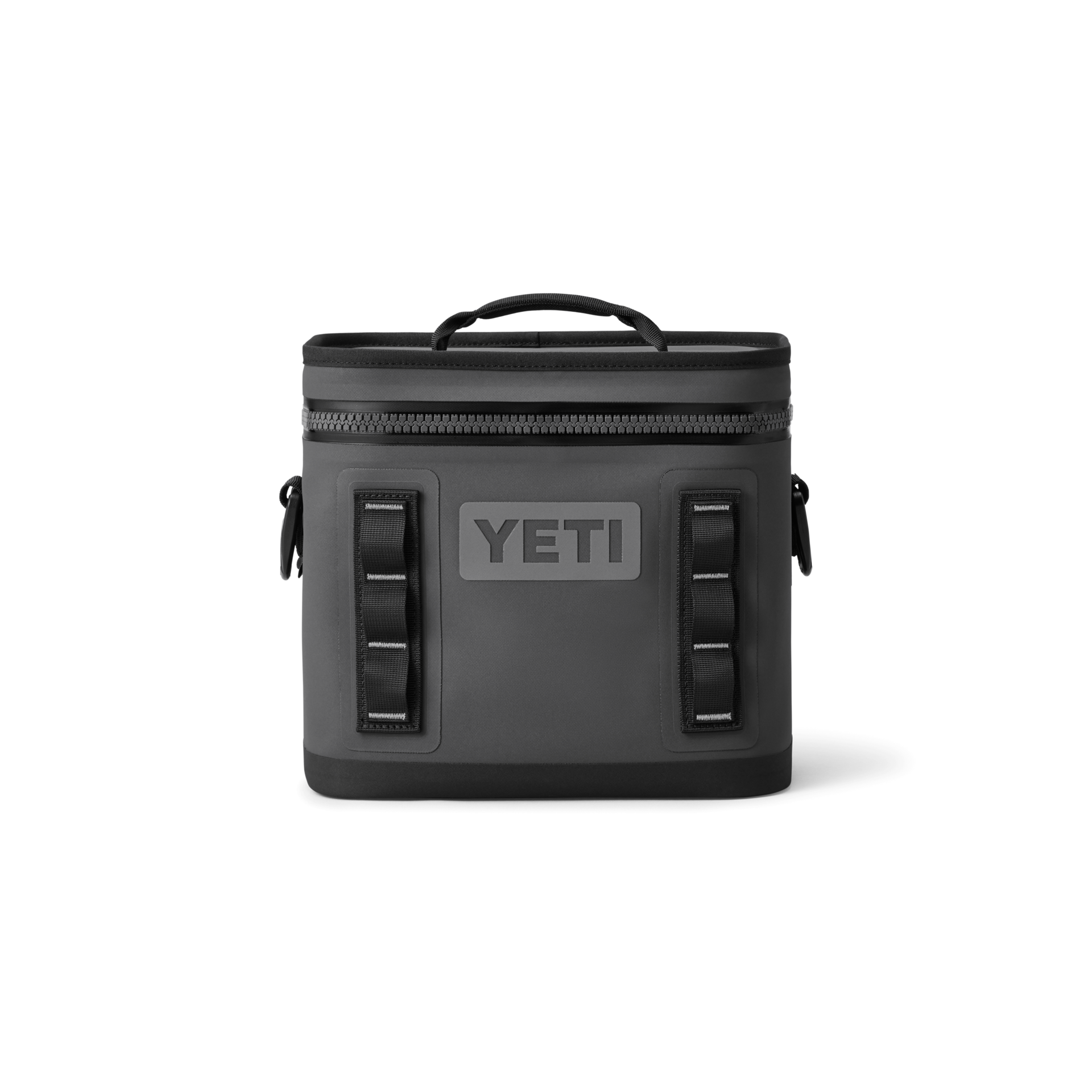 8 Soft Cooler, Charcoal, large
