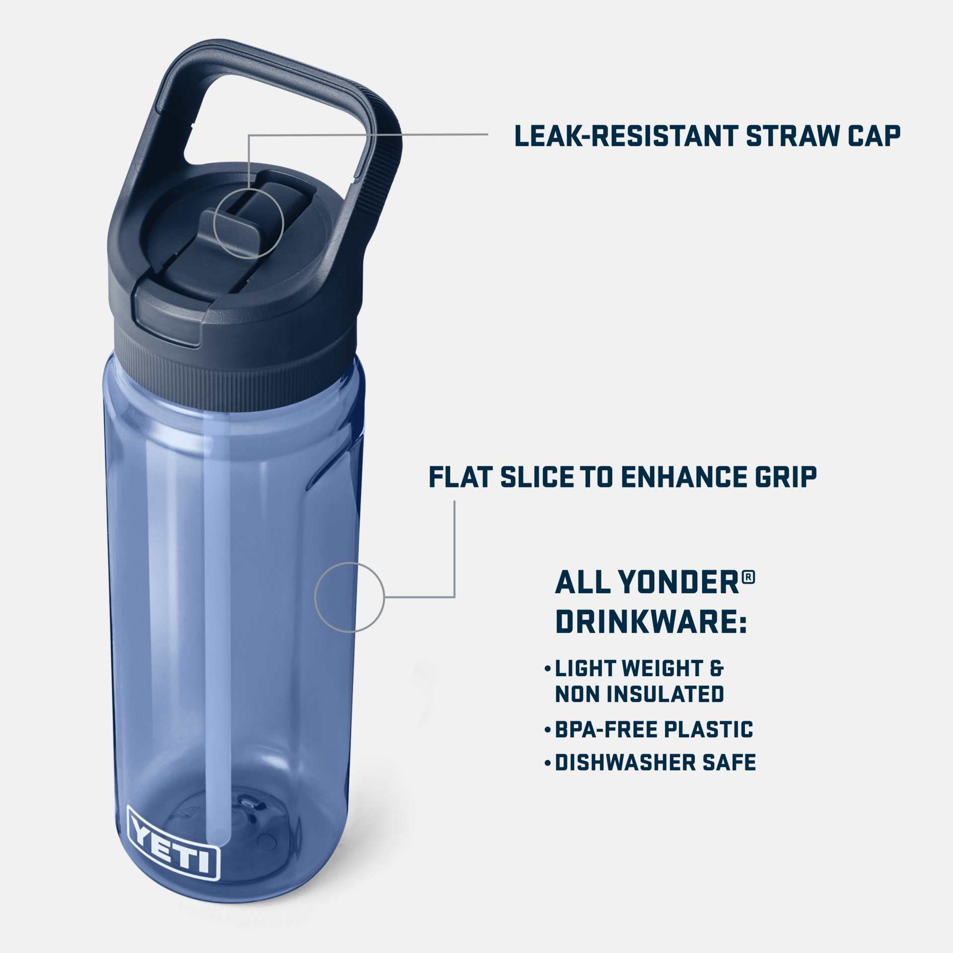 750 mL / 25 oz Water Bottle, , large