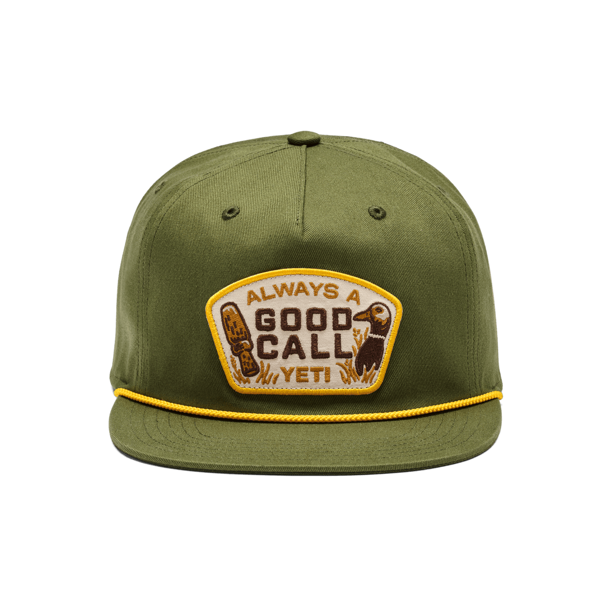 Good Call Flat Brim Rope Hat