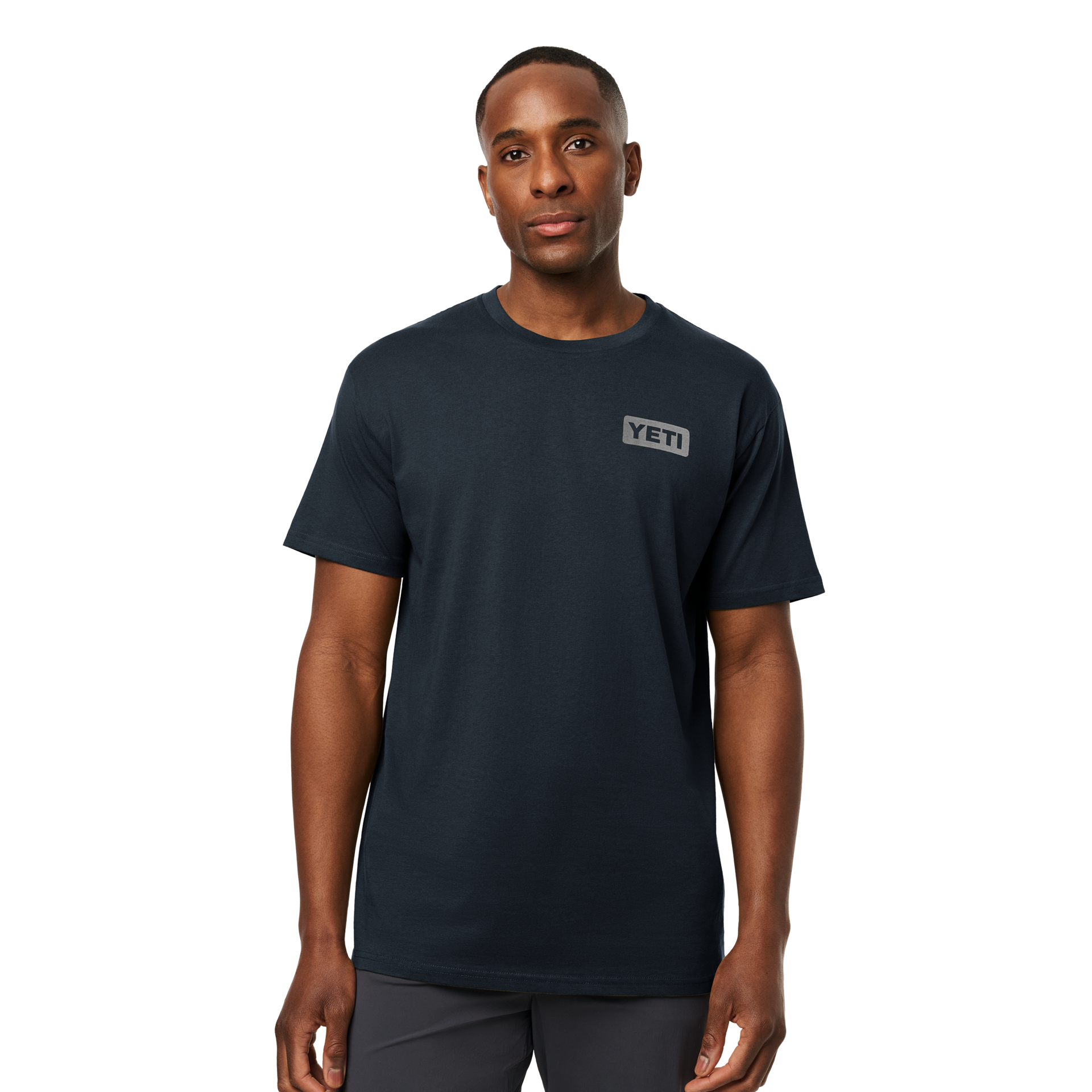 Short Sleeve T-Shirt, Navy, large