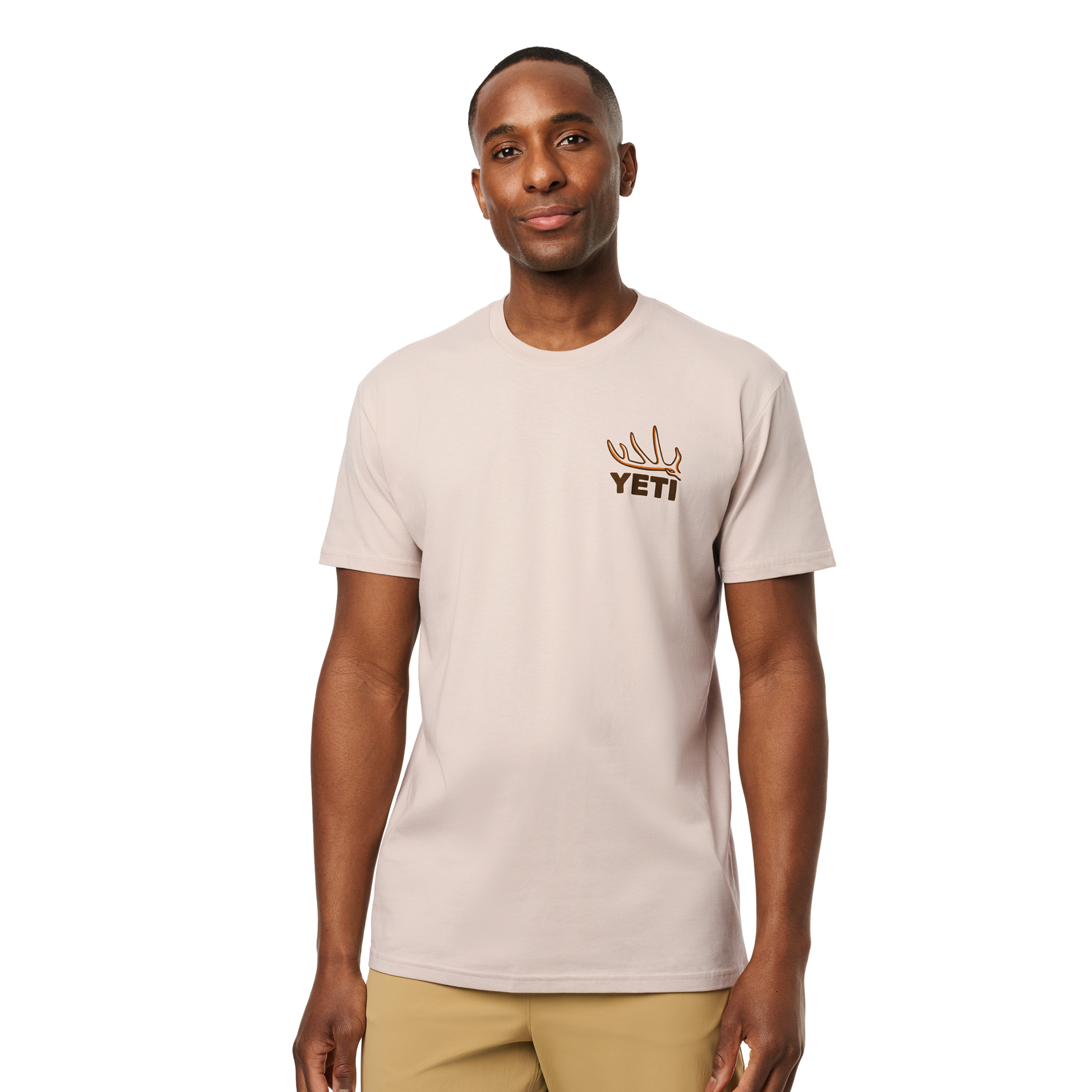 Short Sleeve T-Shirt, Bone, large
