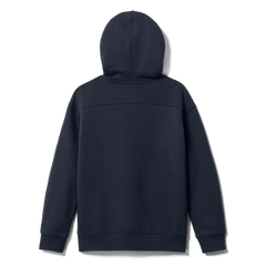 Kids' Pullover Fleece Hoodie, Navy, large
