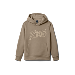 Kids' Pullover Fleece Hoodie, Taupe, large