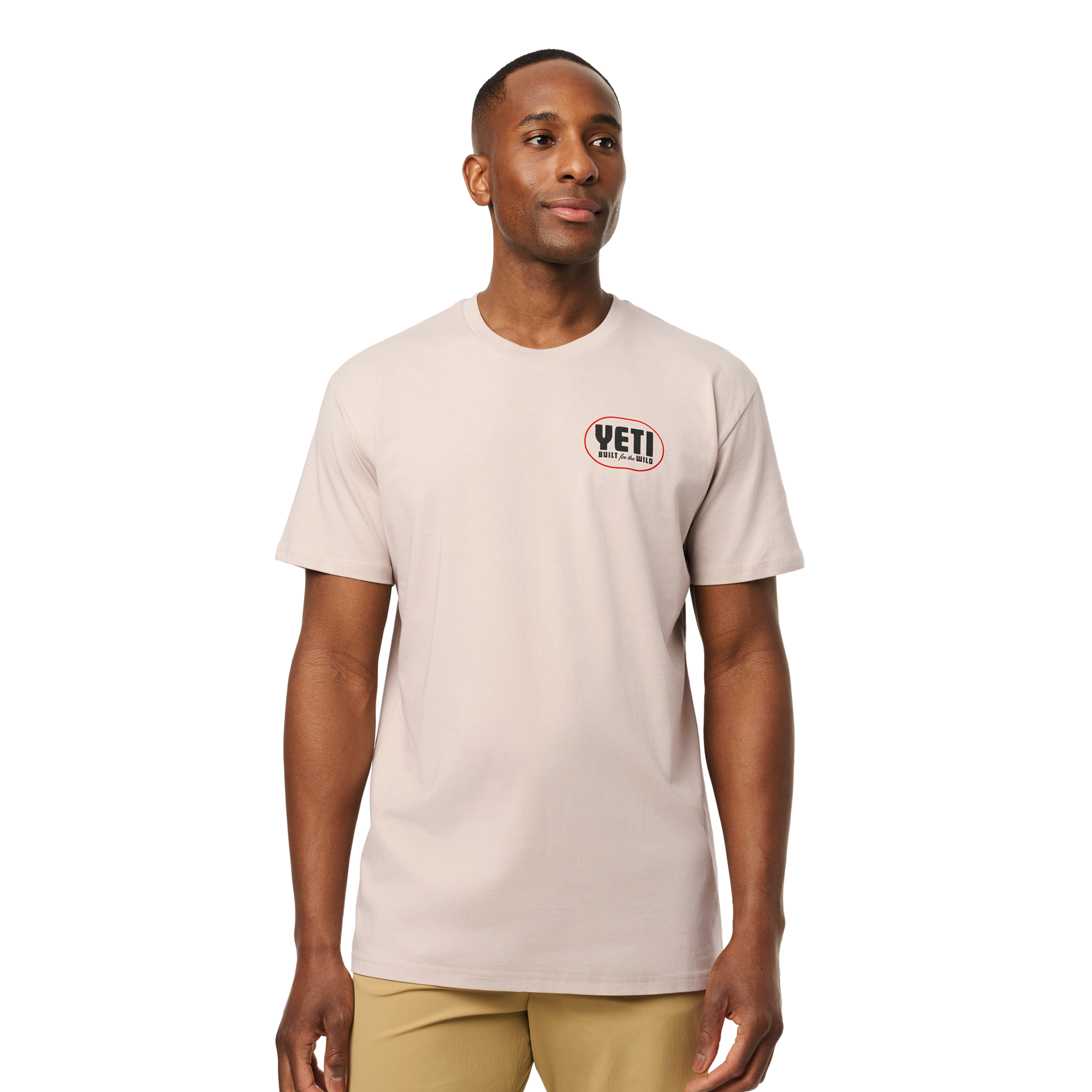 Short Sleeve T-Shirt, Bone, large