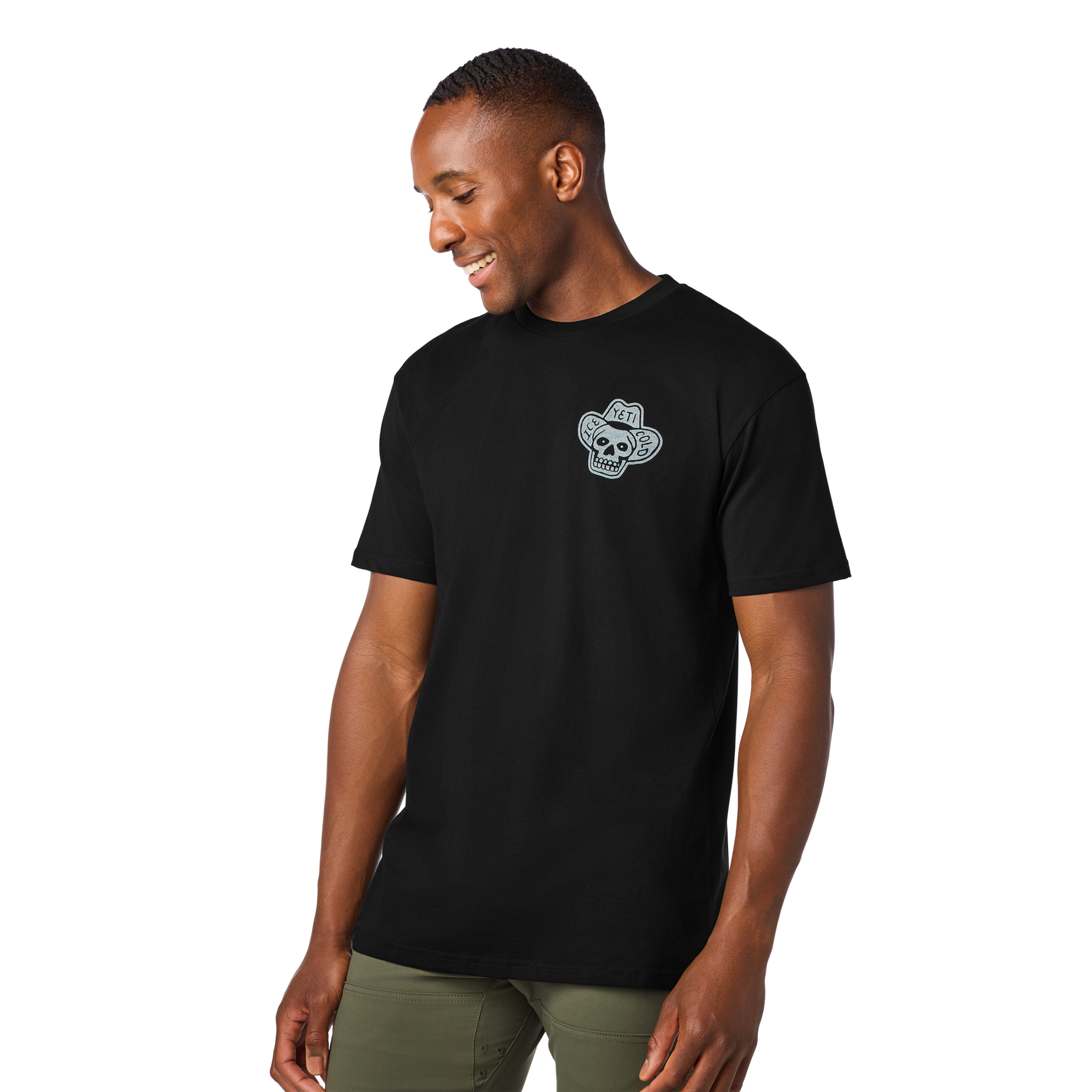 Short Sleeve T-Shirt, Black, large