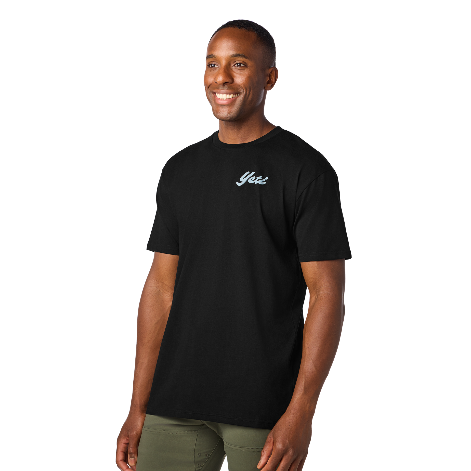 Short Sleeve T-Shirt, Black, large