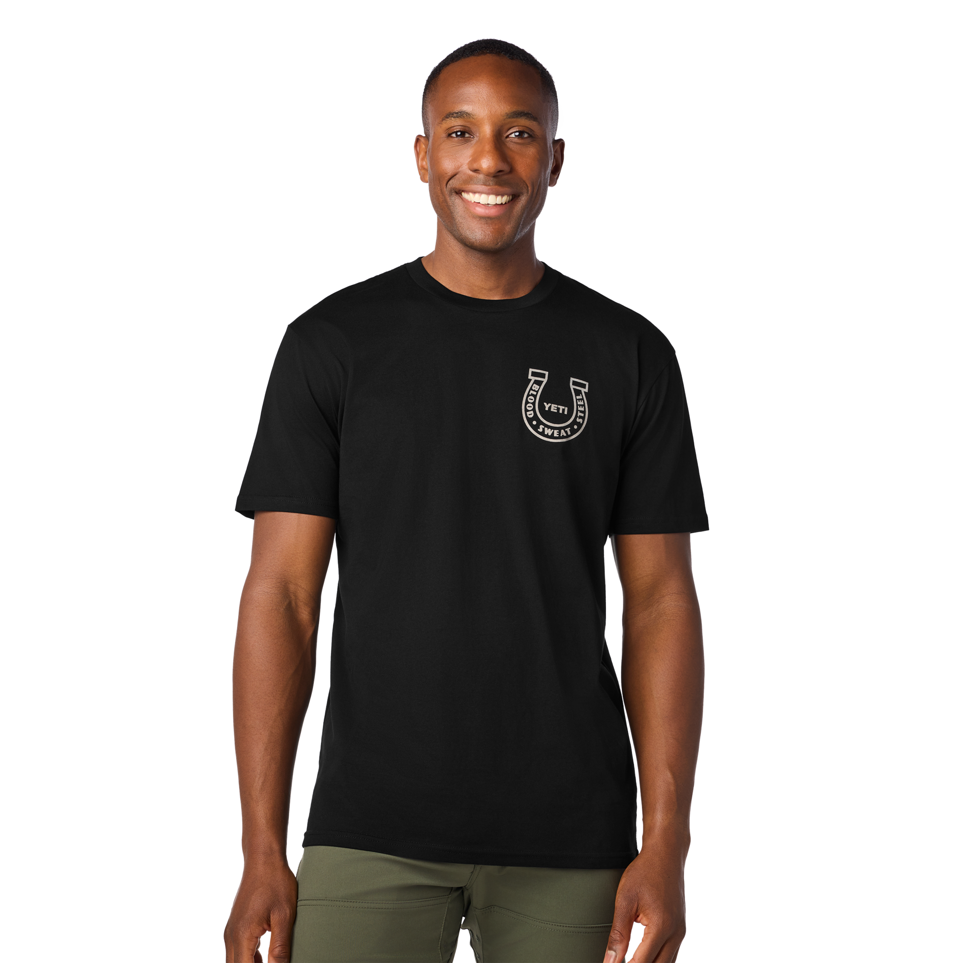 Short Sleeve T-Shirt, Black, large