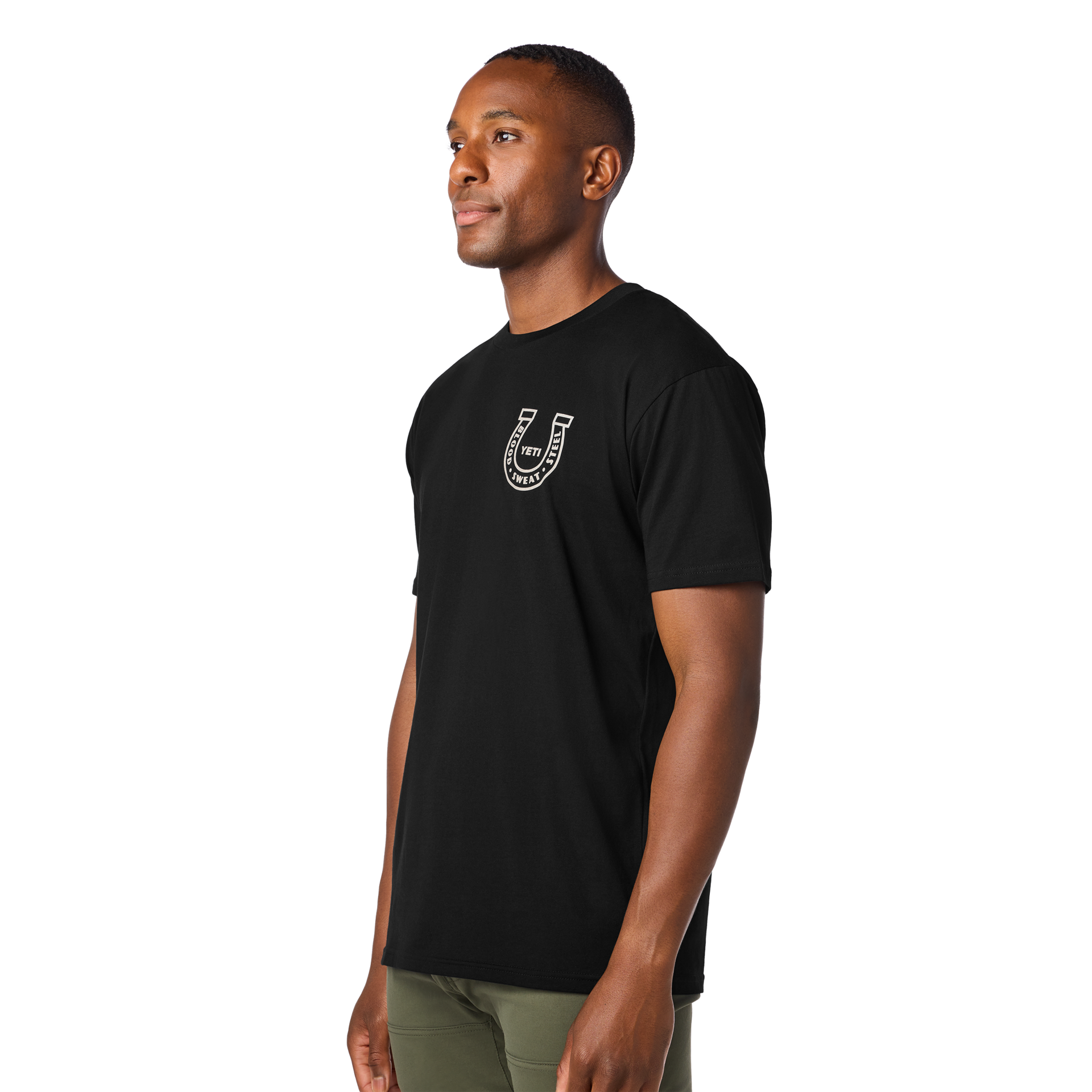 Short Sleeve T-Shirt, Black, large