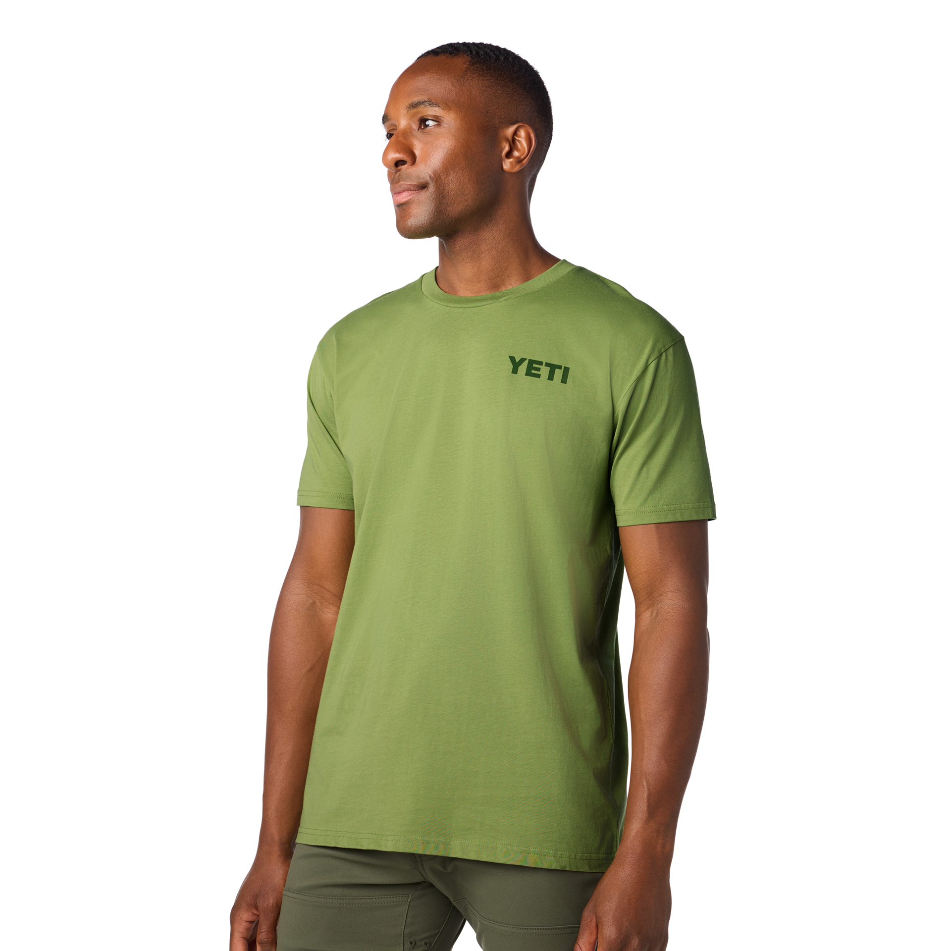 Short Sleeve T-Shirt, Green, large