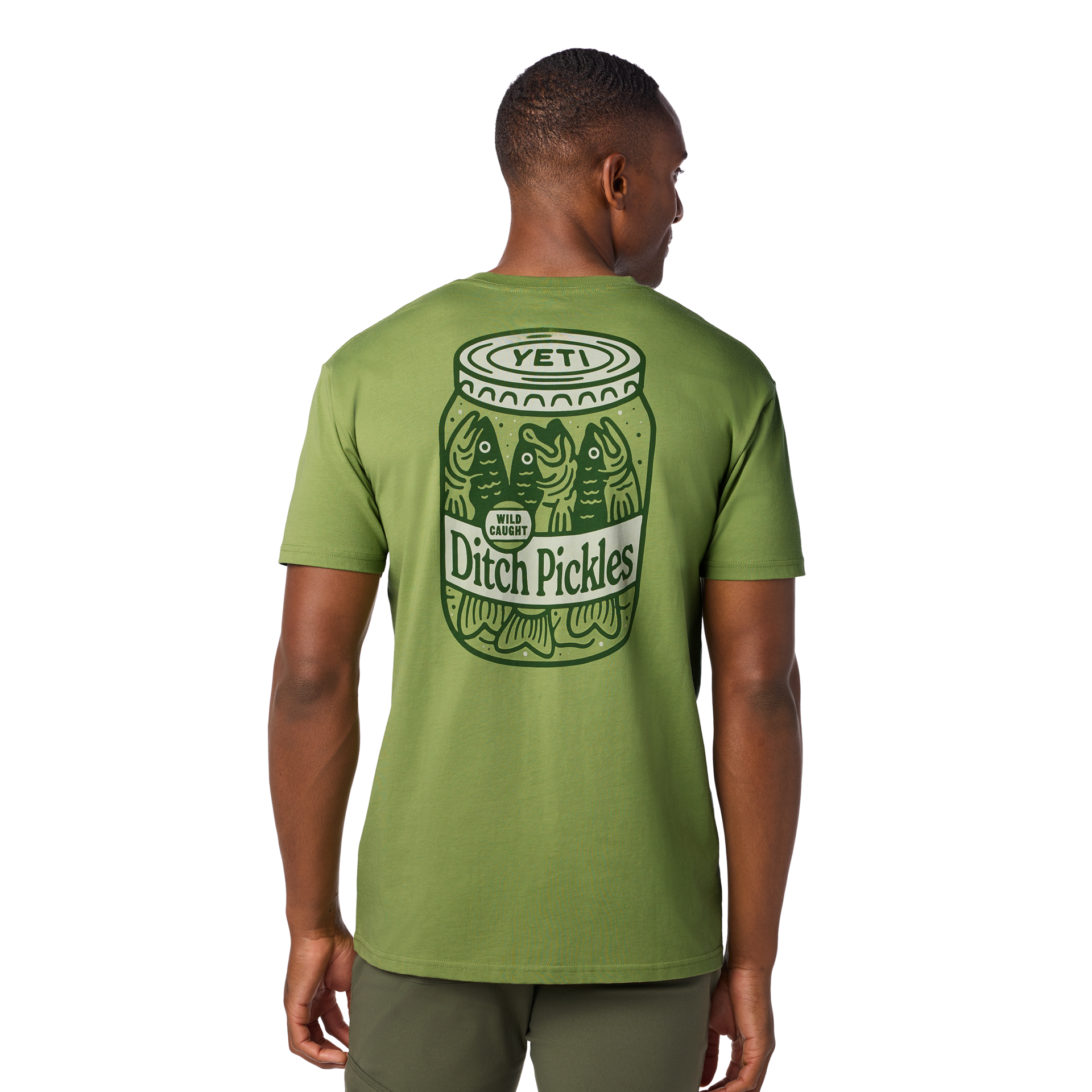 Short Sleeve T-Shirt, Green, large